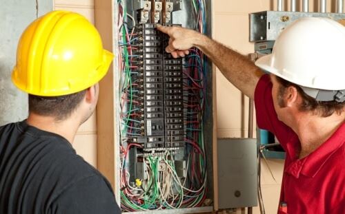 Circuit breaker panel inspection
